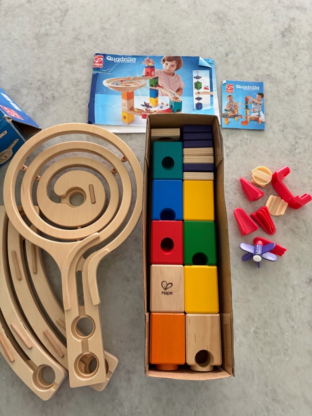 Hape Quadrilla Marble Run - Picture 4 of 5